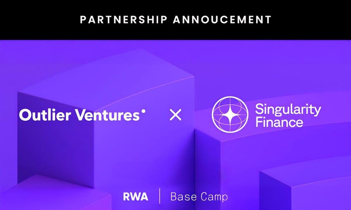 Singularity Finance (@singularity_fi) on Twitter photo 'Outlier Ventures Partners with Singularity Finance on the RWA Base Camp Accelerator Program'
<a href="/OVioHQ/">Outlier Ventures</a> ๐ค <a href="/Singularity_Fi/">Singularity Finance</a> ๐ฅ
crypto-news-flash.com/outlier-venturโฆ 'Outlier Ventures Partners with Singularity Finance on the RWA Base Camp Accelerator Program'
<a href="/OVioHQ/">Outlier Ventures</a> ๐ค <a href="/Singularity_Fi/">Singularity Finance</a> ๐ฅ
crypto-news-flash.com/outlier-venturโฆ