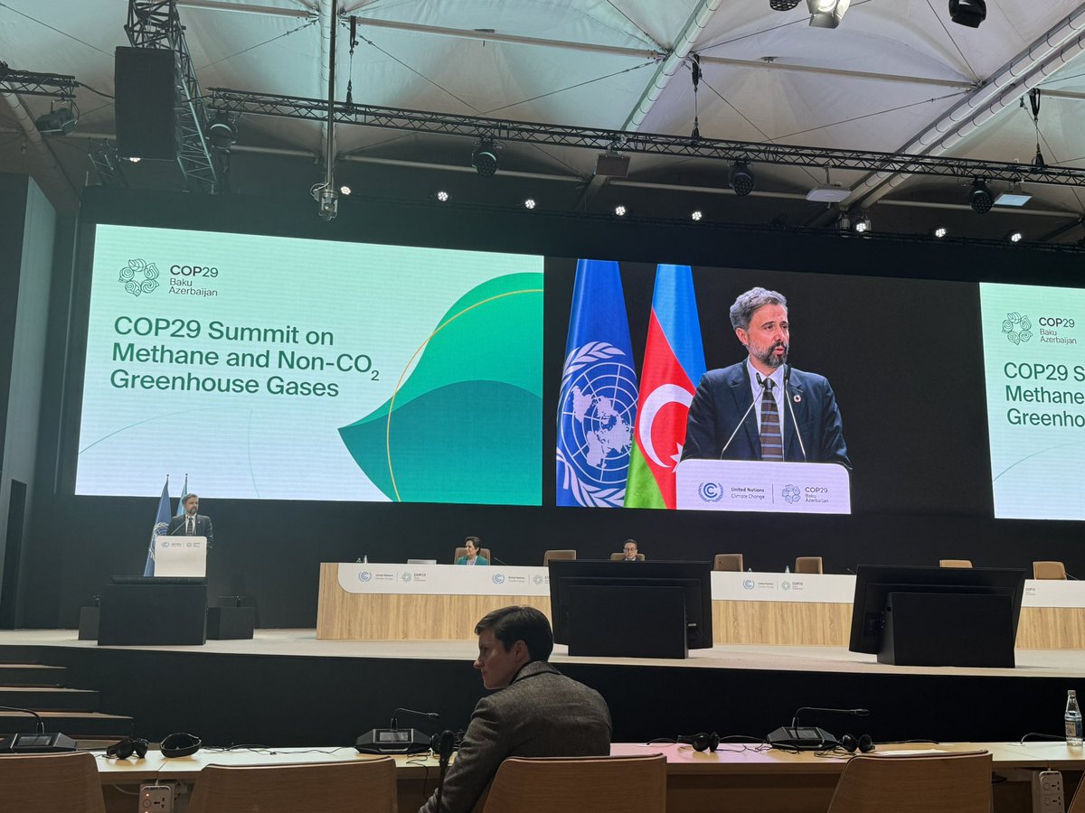 Mitigating methane in agriculture is not a taboo. Great to see <a href="/IFAD/">International Fund for Agricultural Development</a> showing how that RAMP has grown to 900 million dollars in the sector. great partnership with <a href="/Gmethanehub/">Global Methane Hub</a> and <a href="/StateDept/">Department of State</a>