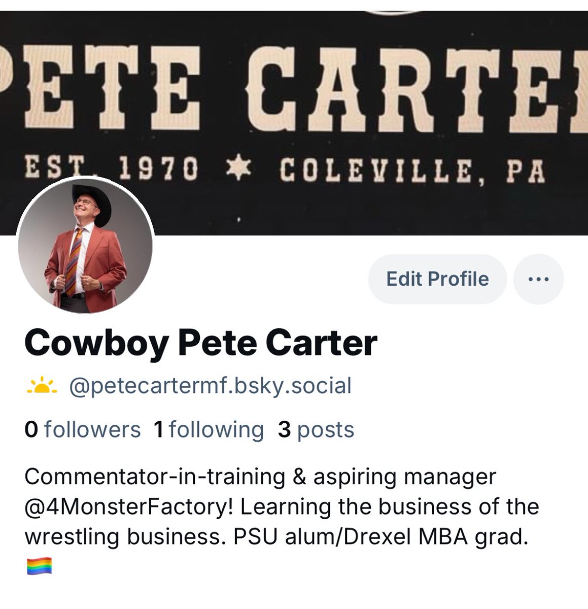 PeteCarterMF's tweet photo. I’m outta here! Please follow me over on the non-dystopian app. https://t.co/QXPEC2ALE6