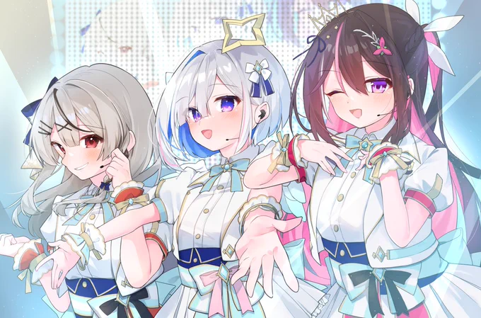 オリ曲に3Dライブ!!!!ありがとーーーーー!!!!#かなけん 