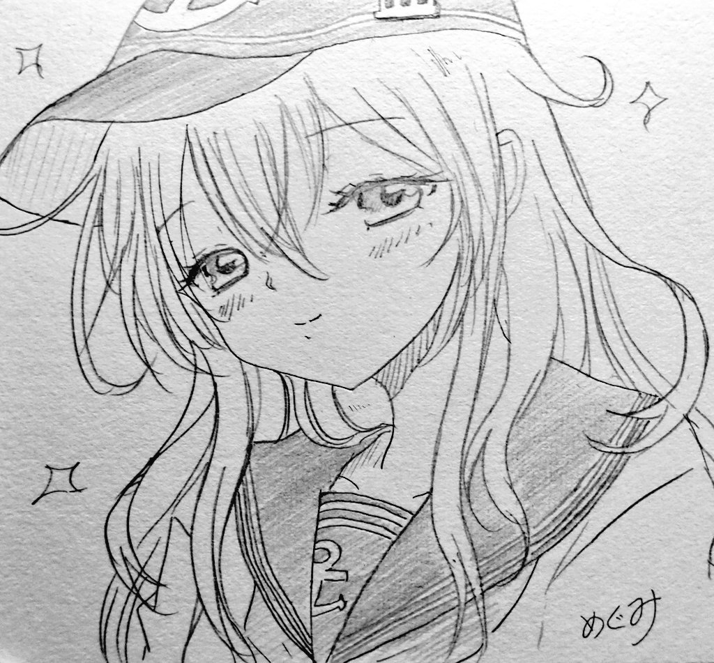 色紙2枚描けました✧⁠◝⁠(⁠⁰⁠▿⁠⁰⁠)⁠◜⁠✧
シャーペン描きとボールペン描きです 