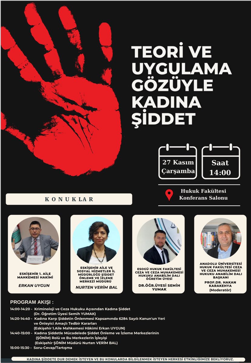 ESOGÜ Hukuk’ta güzel şeyler olmaya devam ediyor. Bekleriz…