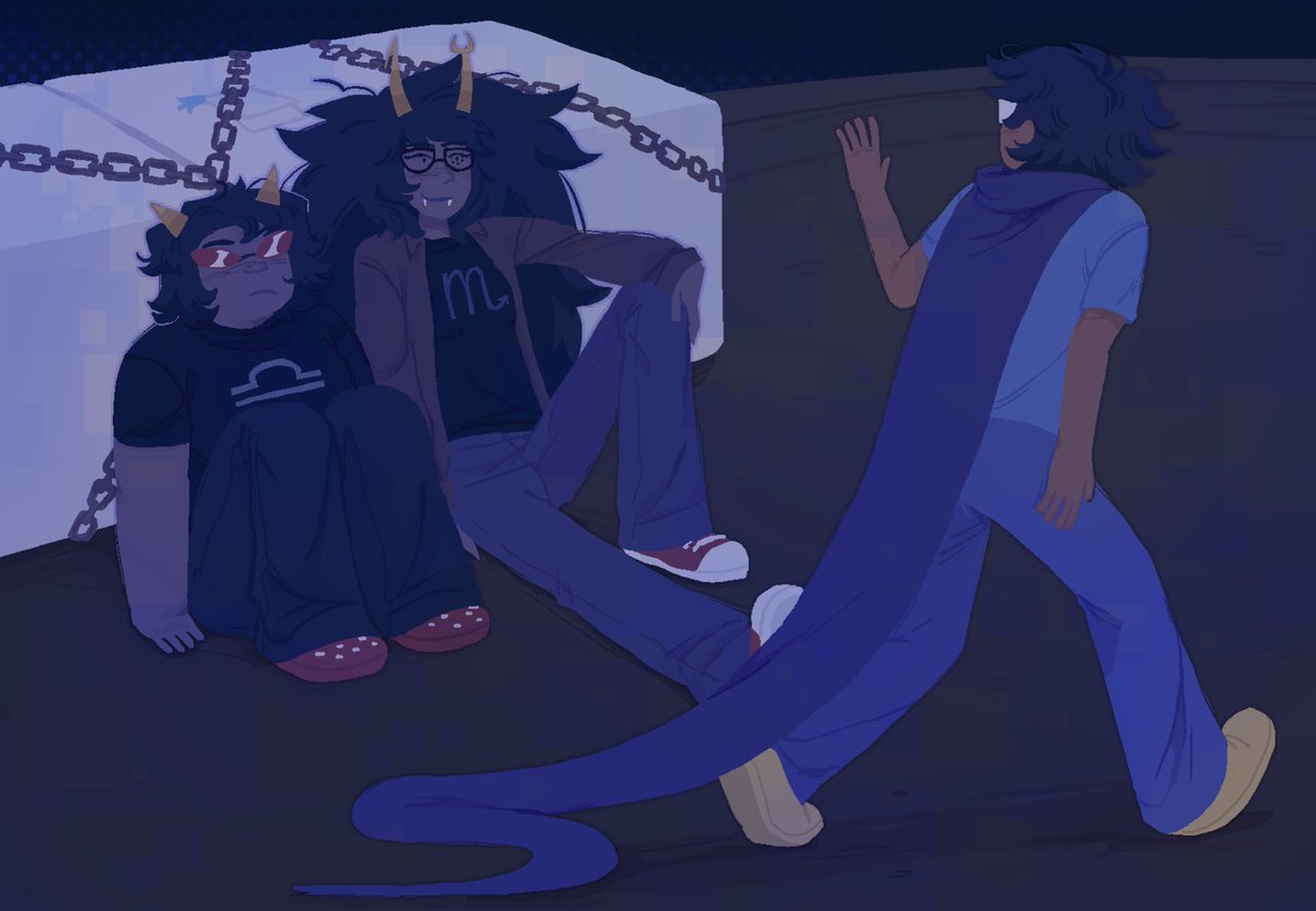 my panels for <a href="/hsprzine/">HSPRZ : VOL. 3 OUT NOW!!</a> , 4507 and 7479!!! heeheeee this entire project was so much fun and everyones panels came out gorgeous, so glad i could be a part of it!!!! 
DOWNLOAD HERE!!!!!!! --> hsprzine.itch.io/homestuck-pane…