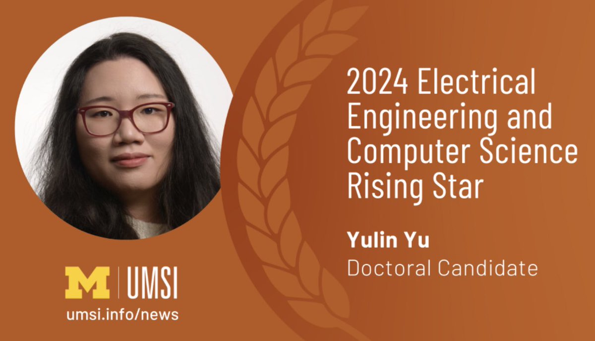 Honored to be selected as an EECS Rising Star by <a href="/MITEECS/">MIT EECS</a> . The workshop was inspiring, connecting me with female role models and exposing me to exciting computer science research. It has motivated me to further tackle real-world problems by understanding human creativity.