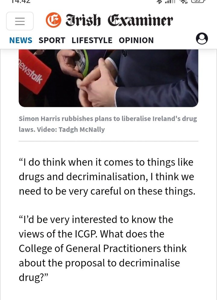 RobFitzgerald5's tweet photo. @r_crainn Does he not know? What's the point in having a Citizens Assembly with many, many opinions being aired and he comes out with this? https://t.co/m7dHw5d5FH