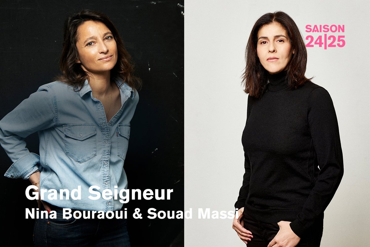 Le Carreau Du Temple (@carreaudutemple) on Twitter photo 🎵 Entre littérature et musique, Nina Bouraoui et Souad Massi racontent un voyage mémoriel, invoquant la tendresse d’une fille endeuillée, le chant d’une terre & l’exil dans « Grand Seigneur » ! <a href="/maisonpoesie1/">Maison de la Poésie - Scène littéraire</a>
📆 Ven 22 nov à 19h30
👉 17-22€
▶️ Réservez : weez.li/J4FWHS4C 🎵 Entre littérature et musique, Nina Bouraoui et Souad Massi racontent un voyage mémoriel, invoquant la tendresse d’une fille endeuillée, le chant d’une terre & l’exil dans « Grand Seigneur » ! <a href="/maisonpoesie1/">Maison de la Poésie - Scène littéraire</a>
📆 Ven 22 nov à 19h30
👉 17-22€
▶️ Réservez : weez.li/J4FWHS4C