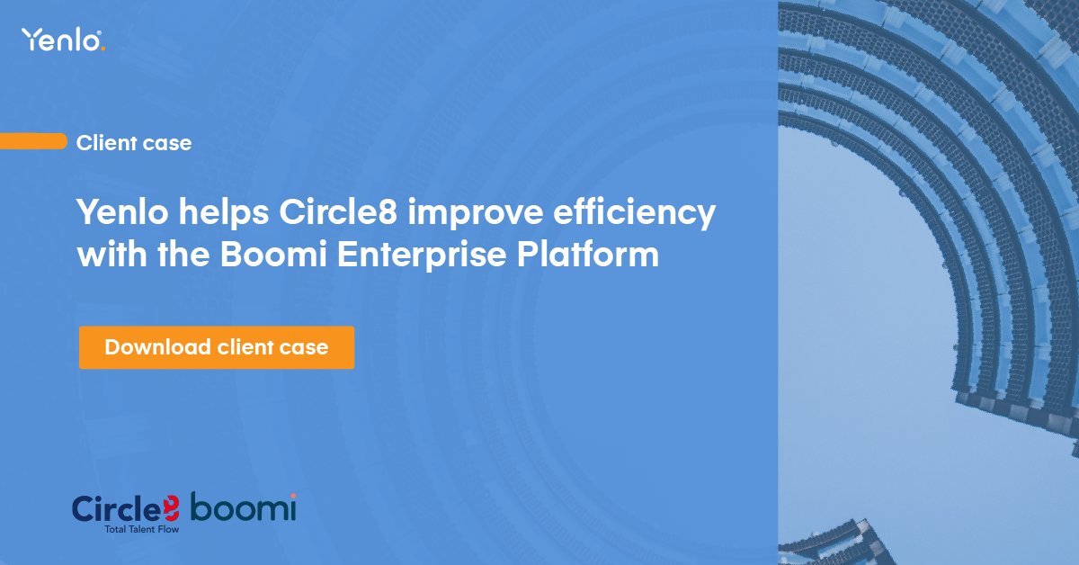 YenloTeam's tweet image. 🚀 How did Circle8 streamline their MSP operations? Discover our latest case study on how Yenlo and Boomi helped them automate data integration, cut costs, and enhance decision-making.

Read more: bit.ly/48Kbrny

#DataAutomation #Boomi #Yenlo