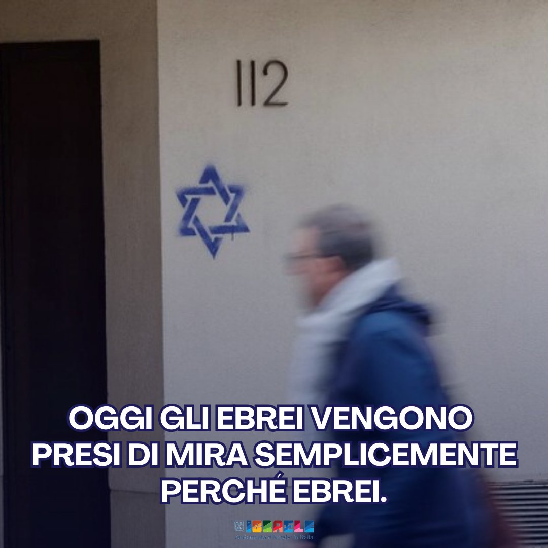 🇫🇷Una ragazza ebrea è stata violentata in Francia.

🇺🇸Un dentista ebreo è stato ucciso negli Stati Uniti.

🇨🇭Un uomo ebreo è stato picchiato in Svizzera.

🇨🇦Una scuola ebraica è stata colpita da colpi di arma da fuoco in Canada.

🇳🇱Tifosi ebrei sono stati braccati ad Amsterdam.