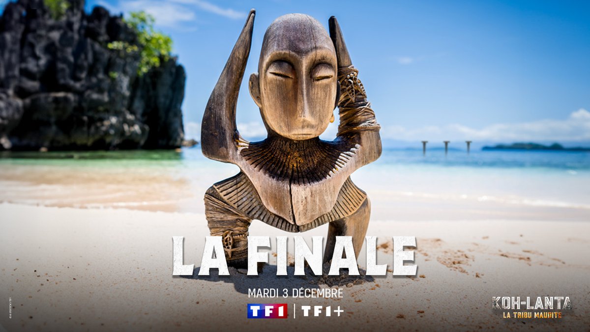 #KohLanta La Tribu Maudite 
🔥 L'heure de la finale a sonné ! Qui saura dompter les mythiques poteaux ? Qui remportera le titre d'ultime aventurier ? 

📺 Pour le découvrir, aux côtés de <a href="/DenisBrogniart/">Denis Brogniart</a>, RDV le mardi 03/12 à 21h10 sur <a href="/TF1/">TF1</a> &amp; <a href="/tf1plus/">TF1+</a>