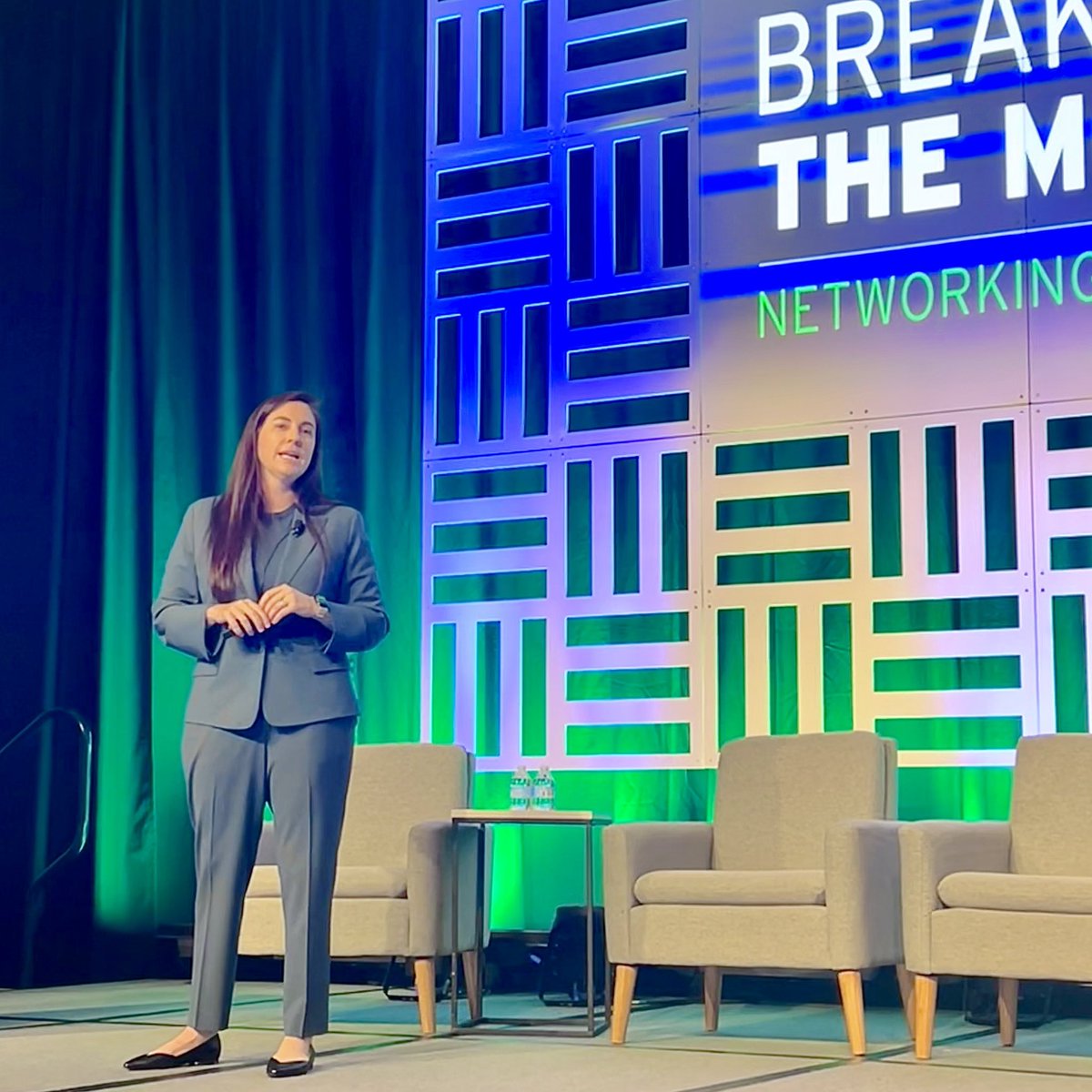 Melissa Vaglio, vice president of retail operations for Bridgestone, opens day two of #WBTM2024 in Nashville! <a href="/PlasticsNews/">Plastics News</a> <a href="/RubberNews/">Rubber News</a>