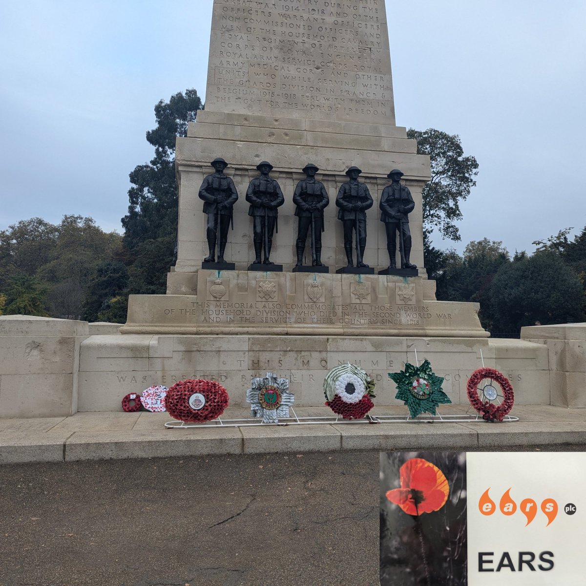 EARSplc's tweet image. Getting up at 4am was a small price to pay our respects to all those that lost their lives  on Remembrance Sunday 2024.  Sharing a few pics from the day.

#earsplc #communication #radiocommunication poppy #poppies #ww #remembrancesunday #wewillrememberthem #veterans #remember