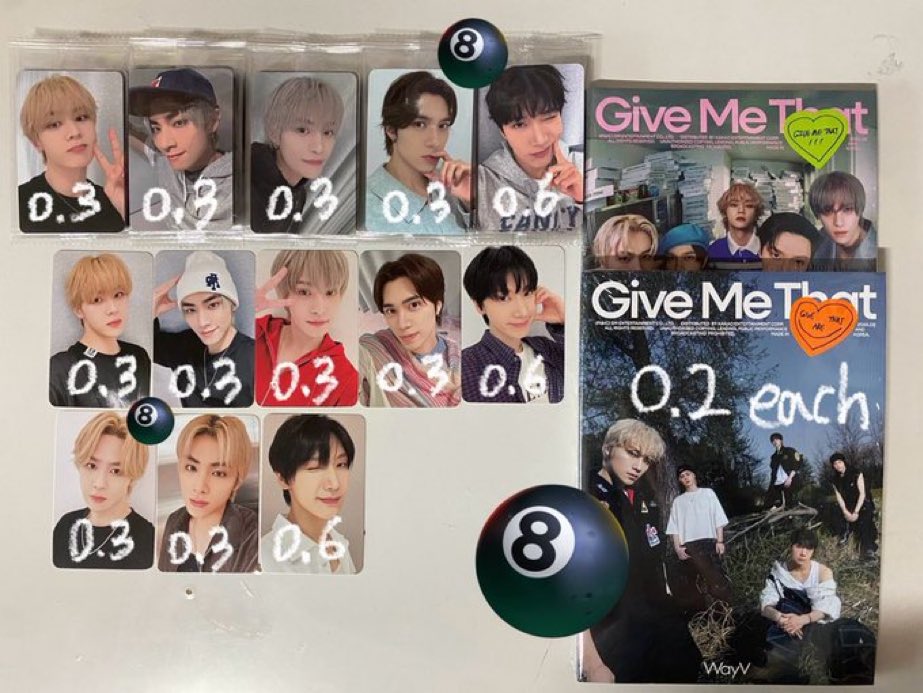 8ballxlovers's tweet photo. wayv givemethat pob / unopened sealed album ⭕️sell⭕️

디엠 혹은 카톡 주세요!

웨이션브이 엔시티 nct 깁미댓 dearmymuse 케이타운포유 영통 포카 양도 pc poca 텐 윈윈 양양 헨드리 샤오쥔 미공포 mmt ktown4u dmm wts 미개봉 포토카드 ten https://t.co/Gcg5dEXzu9