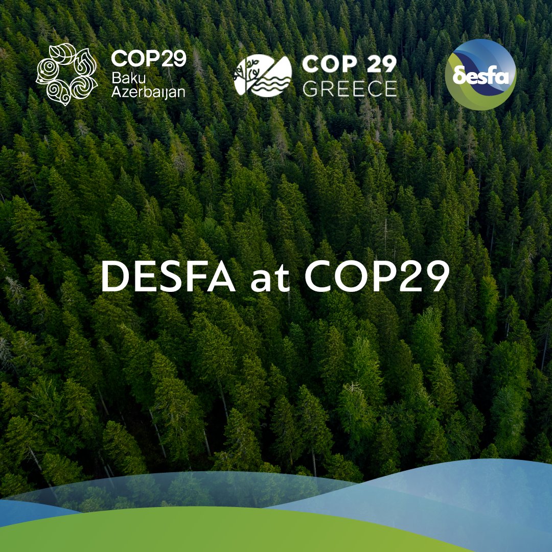 desfa_gr's tweet photo. 🇬🇷🌍 At #COP29 in Baku, #DESFA proudly joins the Greek delegation led by the Hellenic Ministry of Environment and Energy, engaging in key discussions on transitioning to a low-carbon economy for Southeast and Central-Eastern Europe, with a focus on strengthening #regionalcooperation on #energysecurity and gas supply sources #diversification, advancing #hydrogeninfrastructure and pioneering #decarbonization initiatives in carbon capture and storage #CCS.🌐🌿

Learn more on the official website of Greek participation at COP29 ➡️  https://t.co/q1MpRhClFO

Follow the official account of Greece's participation at COP29➡️https://t.co/szM10J0PyX

Stay tuned for more updates!

#DESFA #GreeceatCOP29 #COP29Azerbaijan #EnergyTransition #GreeceEnergyFuture #Sustainability
