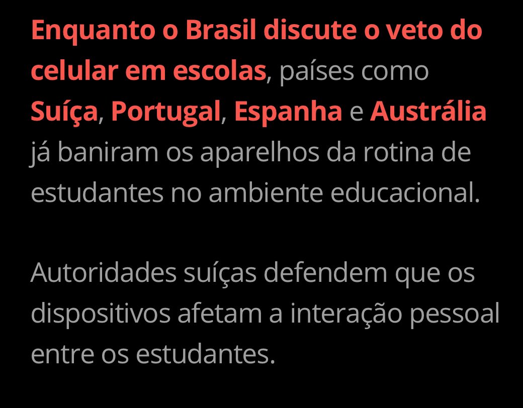Países proíbem celular nas escolas