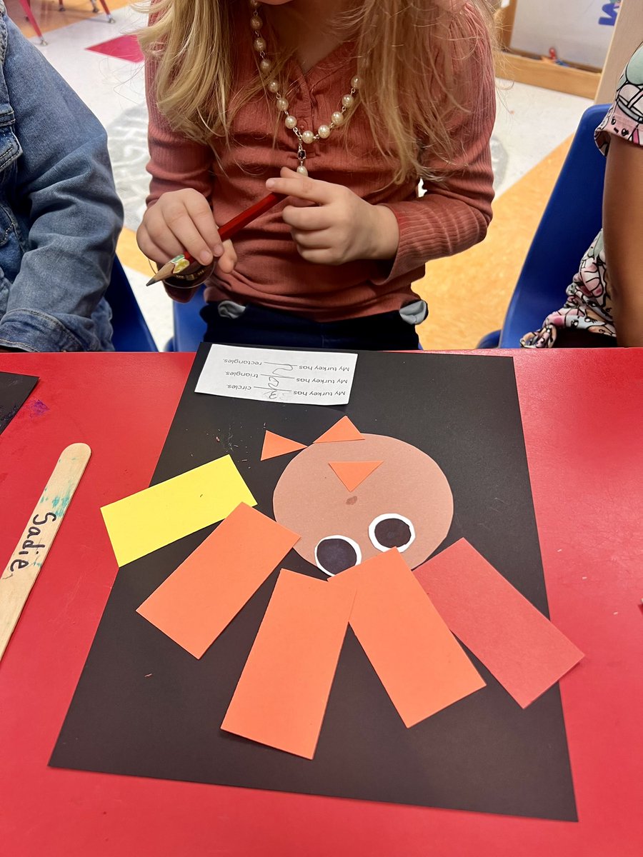 DanielleWi91999's tweet photo. This week in Pre-K we are learning about the story of Thanksgiving. We are also engaging and learning in centers about turkeys through math, art, and literacy. #ecpps #ecppsprek @cnsmith109 @NCCU_MSA @ECPPSFCC https://t.co/7GDeDrUgBe