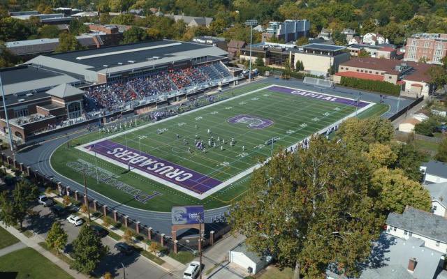 #AGTG After a great conversation with <a href="/Coachcalexander/">Charles Alexander</a> I’m beyond blessed and grateful to receive an offer from capital university!
<a href="/chadpegues1/">Chad Pegues</a> <a href="/grace_prep/">Grace Prep Football</a> <a href="/TXPrivateFBGuy/">Texas Private School Football</a> <a href="/JonVanCleave/">Jon Van Cleave</a>