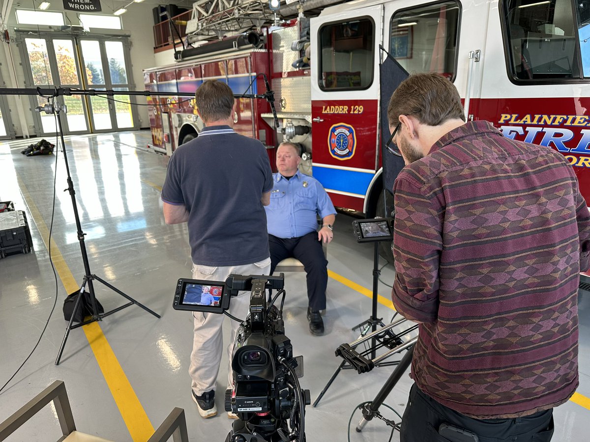In Plainfield, IN this week learning firsthand about the experience of the PFD at the 2022 Walmart Distribution Fire. Stay tuned for the story. <a href="/NFFF_News/">NFFF</a>