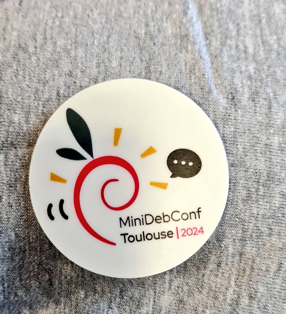 MiniDebConf Toulouse 2024 tweet media