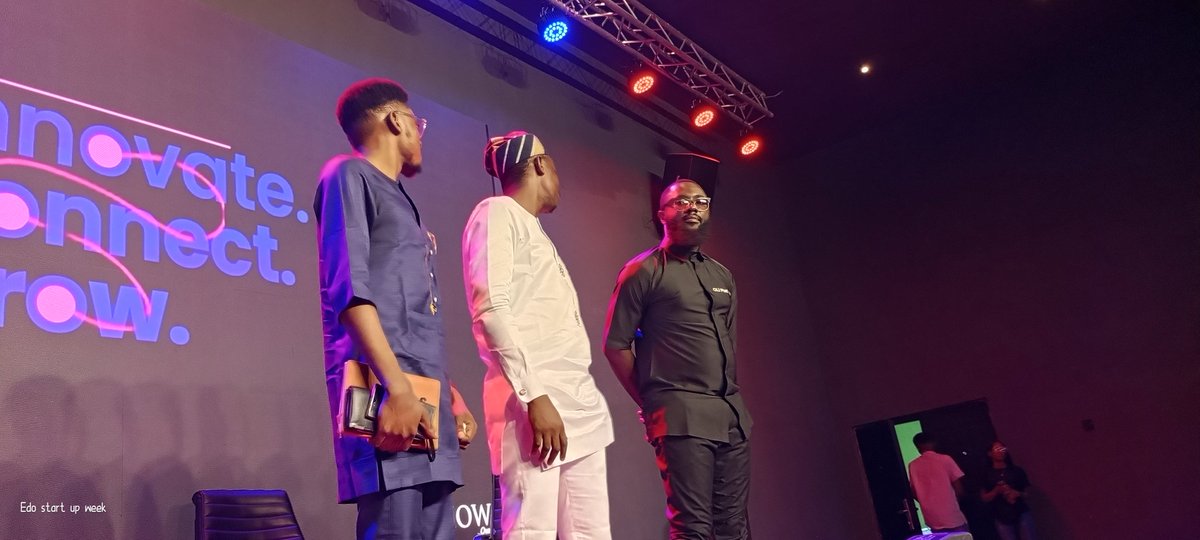 OLiNigeria's tweet image. Day 1 at the Edo State Start-up week #techstars. Country Manager @JosephPius_ had an interesting panel where he spoke extensively on Adaptive learning models for education using the #OLi platform powered by @OlympusInsights as a driver for life long learning. It was Lit 🔥