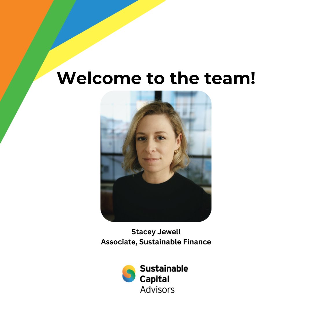 We're thrilled to welcome Stacey Jewell as the newest member of our team, joining us as Associate!

At SCA, Stacey will play a key role in supporting our client engagements through financial analysis, modeling, and research. We're looking forward to working with her!