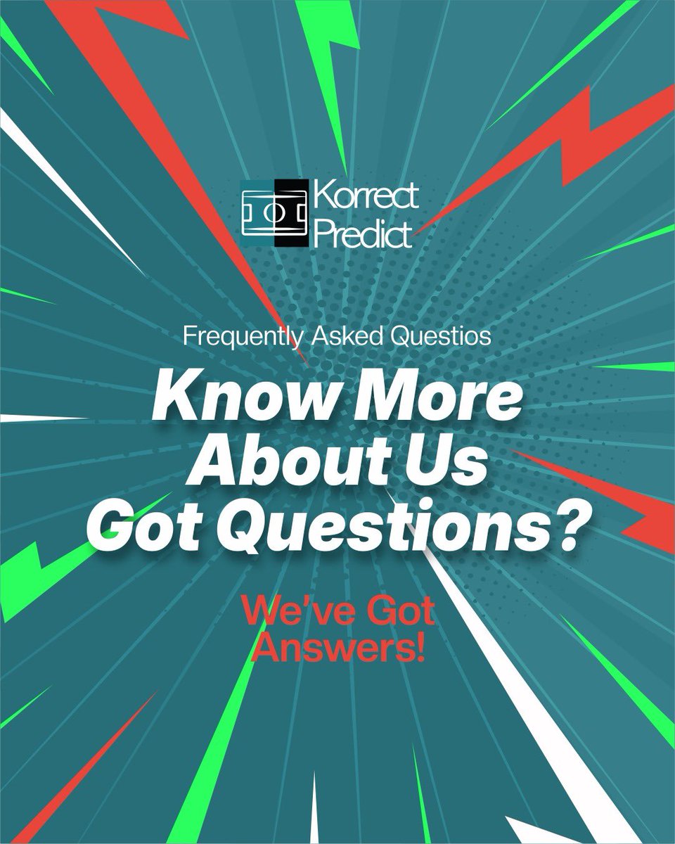 korrectgames's tweet photo. Want to predict & win cash? Here’s how Korrect Predict works—quick, easy, and rewarding!
-
-
-
#footballpredictions #korrectpredict #winbig #football #soccer #bettingtips https://t.co/qt2ShKGqyQ