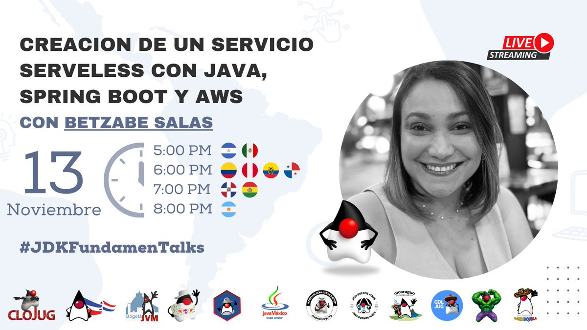 gaijinco's tweet image. Imperdible nuestro último evento del año: meetup.com/bogota-jvm-mee… #JUGEvents #JavaComunidad #JavaLatam #JDKFundamenTalks