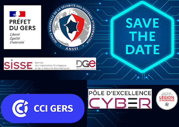 Sécurité économique, sécurité numérique : tous connectés, tous impliqués, tous responsables ! 
Le 10/12/2024 à la #CCI  du #GERS <a href="/Prefet32/">Préfet du Gers</a> <a href="/ANSSI_FR/">ANSSI</a> 
gers.cci.fr/agenda/securit…