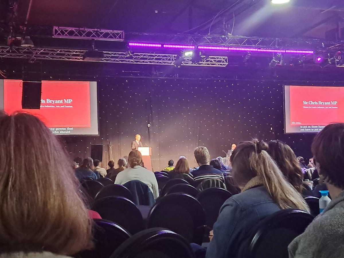 Kate Fellows (@katehfellows) on Twitter photo 'Make the case for a cultural education... being holistic with creative industries' Yes, we totally agree, Chris Bryant.
#Museums2024 <a href="/MuseumsAssoc/">Museums Association</a> 'Make the case for a cultural education... being holistic with creative industries' Yes, we totally agree, Chris Bryant.
#Museums2024 <a href="/MuseumsAssoc/">Museums Association</a>
