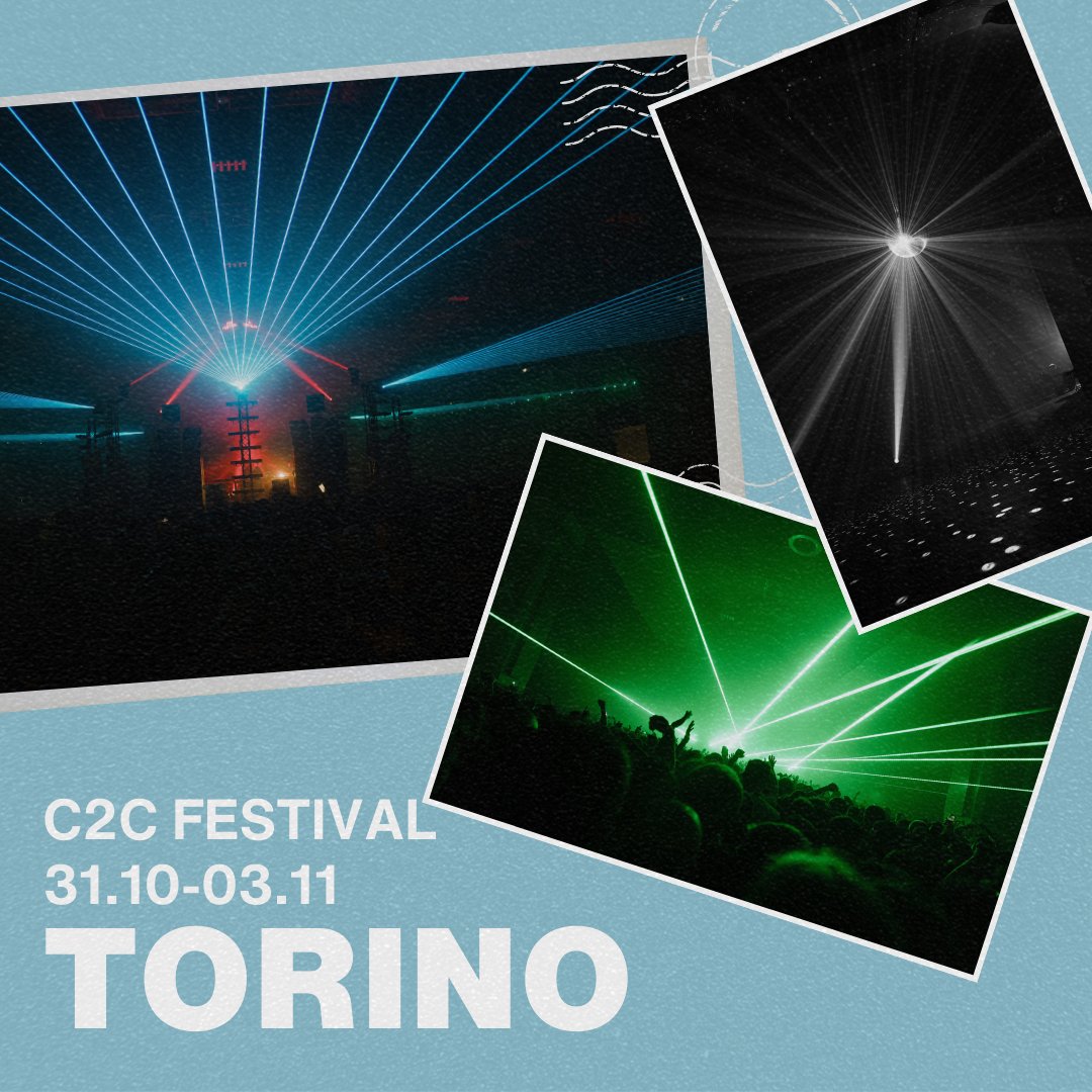 Dal 31 ottobre al 3 novembre, C2C Festival ha chiuso la sua XXII edizione sold out! 

C2C ha visto la partecipazione di 41.000 partecipanti da ben 47 paesi e una straordinaria quota internazionale del 33%.
Un mix di performance, installazioni e incontri che hanno animato 5