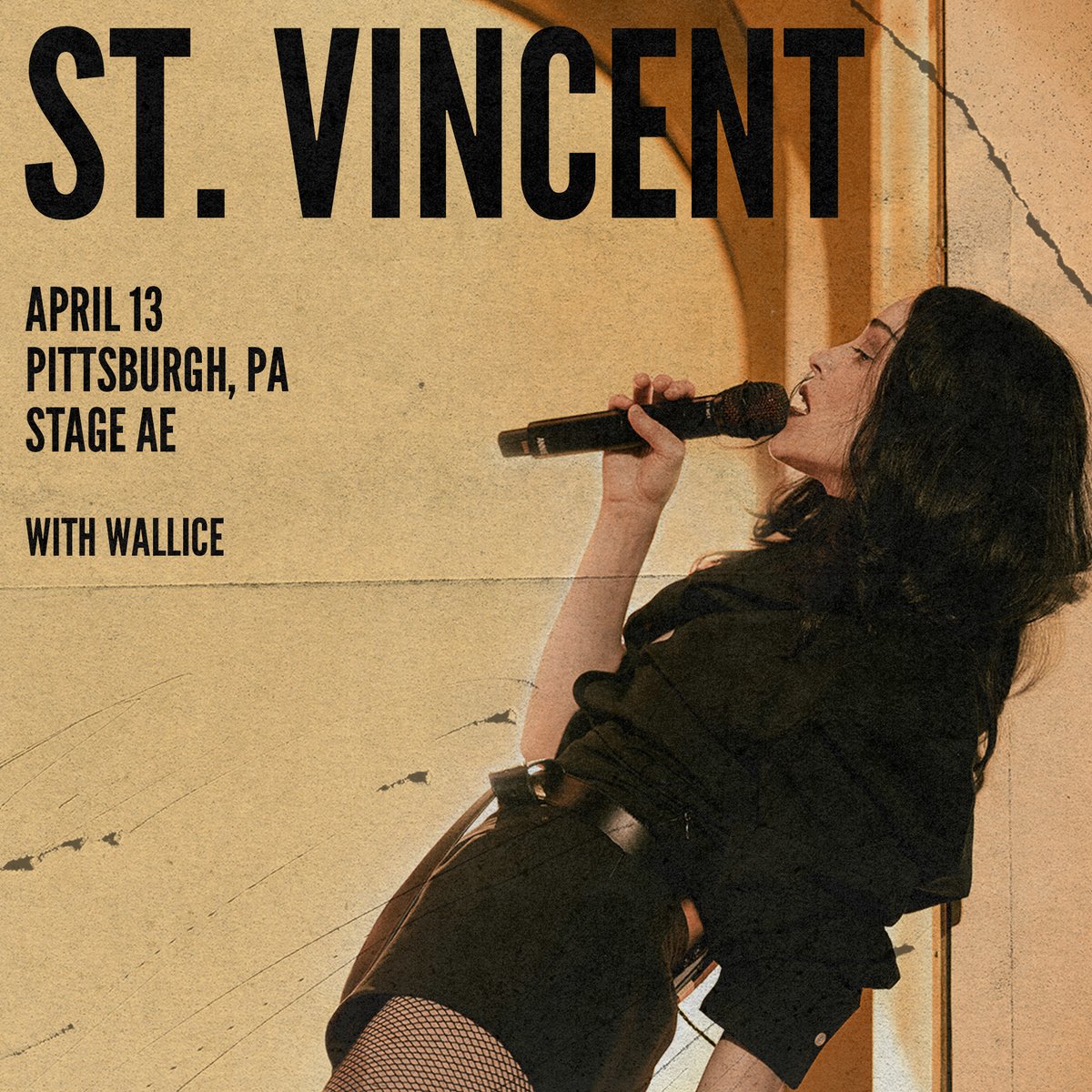 opusoneprod's tweet photo. 📣🗓 NEW SHOW 🗓📣
Presented by @opusoneprod & #PromowestNorthShore
@Stage_AE | 04/13 | @st_vincent with @wallice!
🎟 On Sale 11/15 at 10AM via: https://t.co/SUbvk1LMPj
#opusonepgh #promowestpgh #pittsburgh #stvincent #wallice #stageae https://t.co/nXMIkpsSyb