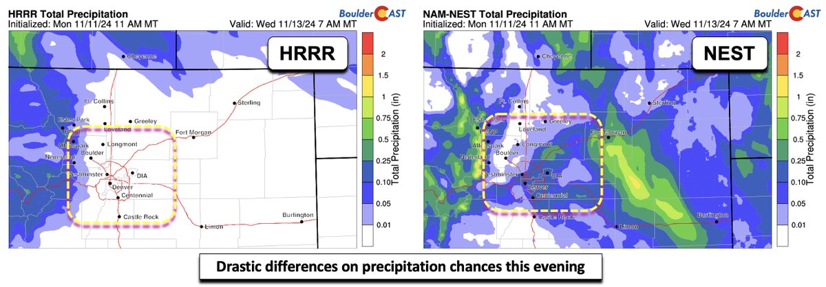 BoulderCAST's tweet photo. This Week in Colorado Weather: A Return of Quiet & Seasonal Conditions With Just a Spritz or Rain/Snow/Wind Tuesday Evening --> https://t.co/s8Wr8F5iRY #COWx #DEvner #Boulder #Colorado #COsnow https://t.co/2X91PmHb1X