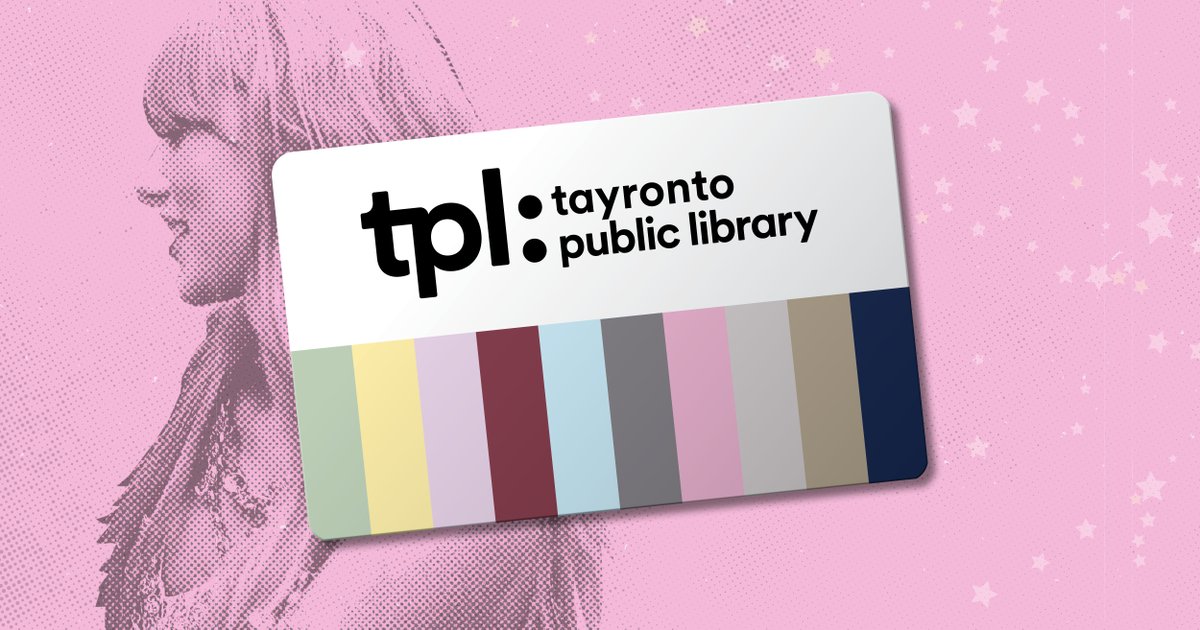 We’re in our Library Era—forever &amp; always. To mark #TSTheErasTour in Toronto, we’ve rounded up Tay-inspired programs, books, sheet music and albums for Swifties of all ages. What you're looking for has been here the whole time 👉 ow.ly/3sQP50U4zkw
