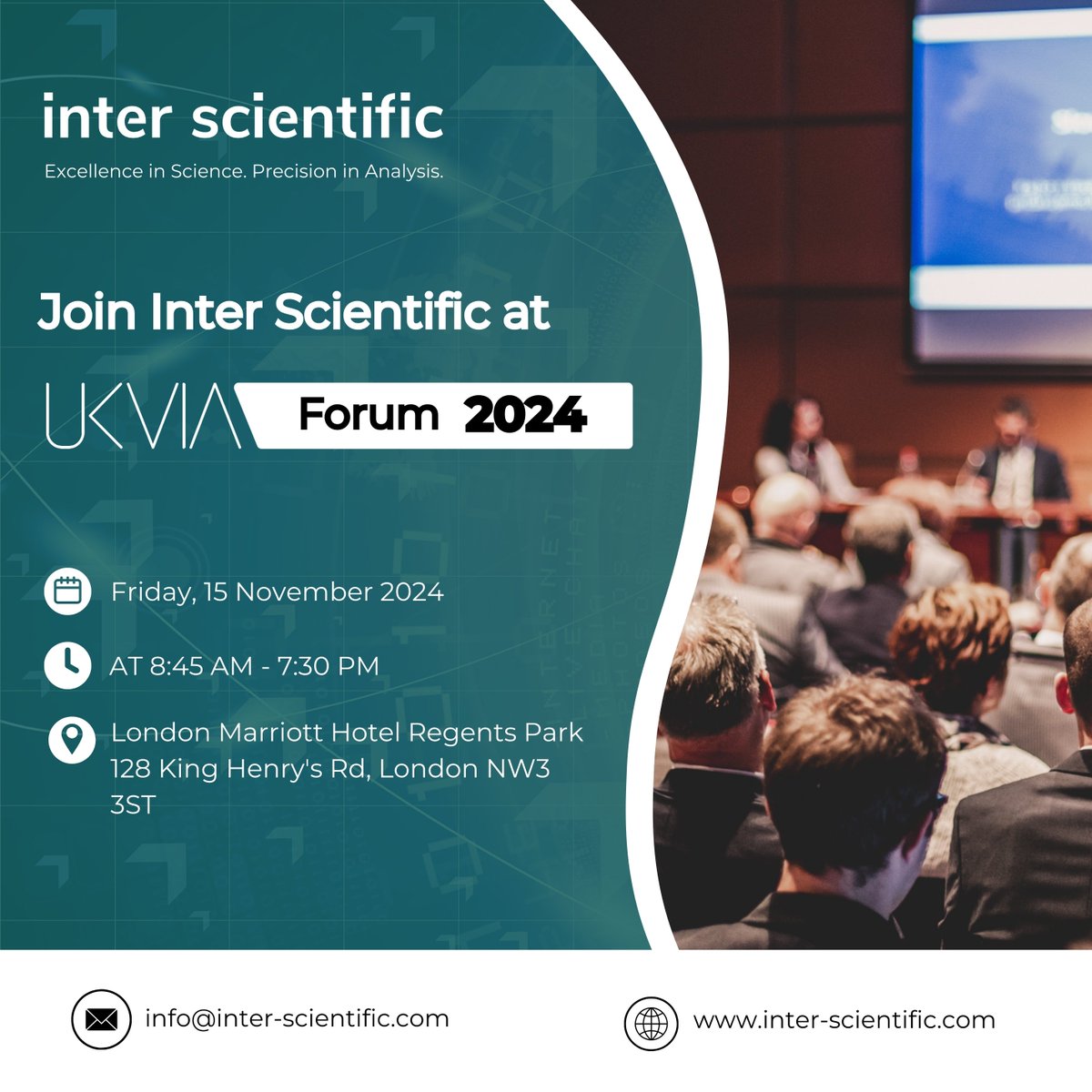 InterScientific's tweet photo. We’re thrilled to announce that Inter Scientific will be attending the UK Vaping Industry Association (UKVIA) Forum 2024! Our Chief Executive, David Lawson, and Technical Specialist, Ben Green, will represent us at this important industry event.
#UKVIAForum #VapeCompliance https://t.co/ITjd0vPEdT