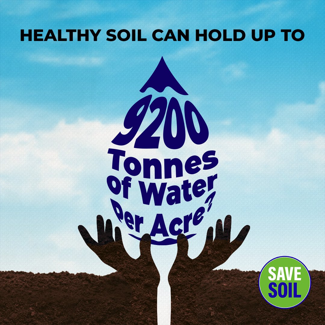 SavanKansagar11's tweet photo. When Sadhguru takes soil talk to COP29, you know it's not just dirt – it's a matter of planetary survival. #AllHandsForSoil https://t.co/OaUieoonB0
