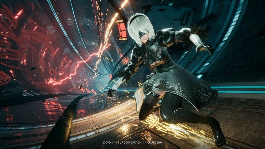 JVCom's tweet image. Stellar Blade, nouveaux détails du DLC NieR Automata :

- 4 nouvelles tenues pour EVE (hors NieR Automata)
- apparences de 2B et A2 pour EVE
- masque d'Emile pour Adam
- synchronisation labiale pour 6 langues, dont le français
- possibilité de modifier l'apparence du mode Tachy