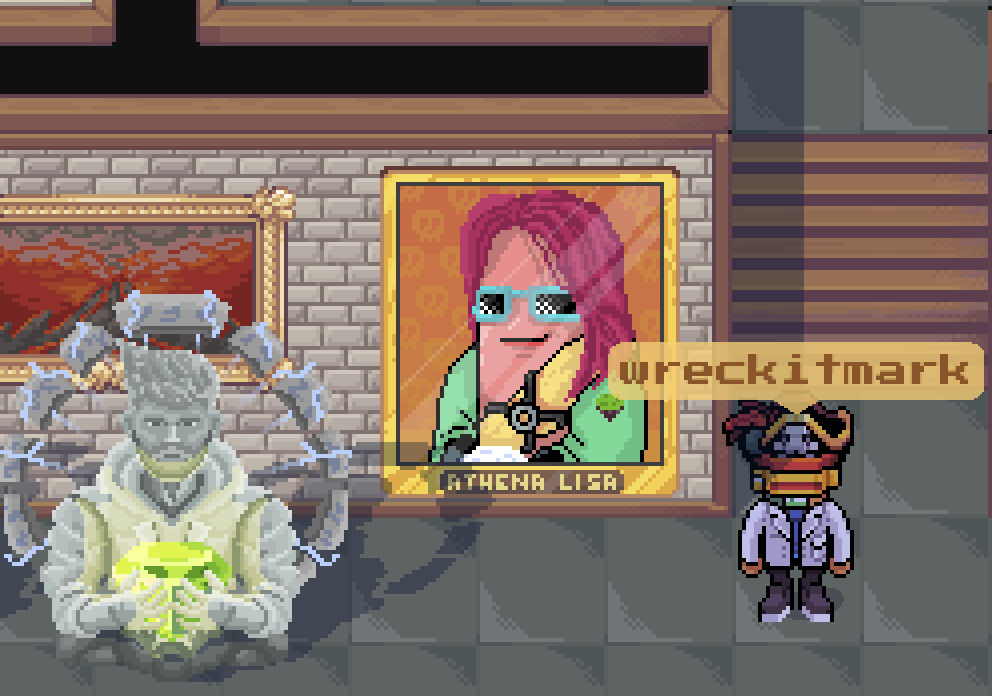 _mark1027_'s tweet image. A huge thank you to Boss @notus0x  and @0x_Athena  for the collab giveaway! The Athenalisa portrait has a new home now. To @pixels_online community Stay tuned for Notus Season 4 giveaway for a chance to win Luke&apos;s Legacy UGC! #PixelsUGC #WenGib #AthenaLisa #LukesLegacy 🙌❤️