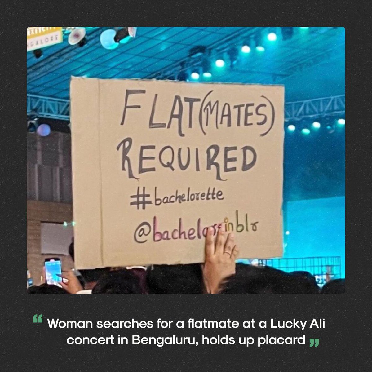 When finding a flatmate is as urgent as catching your favourite artist perform live😳

Join Bunkr and find the right match (no placards required :p)

#bangaloreliving  #flatmategoals #roommatelife #bunkr