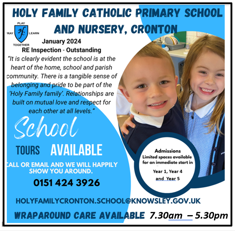 Holy Family Catholic Primary School & Nursery tweet media