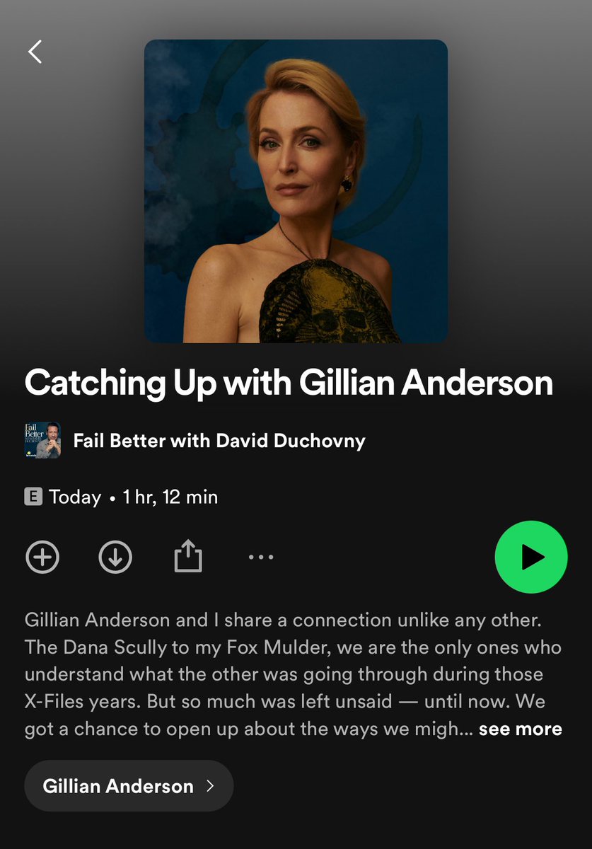 XFilesNews's tweet photo. Out now! @GillianA joins David Duchovny on ‘Fail Better’ https://t.co/7TAVoDw7BR https://t.co/RRlOp7IVXP