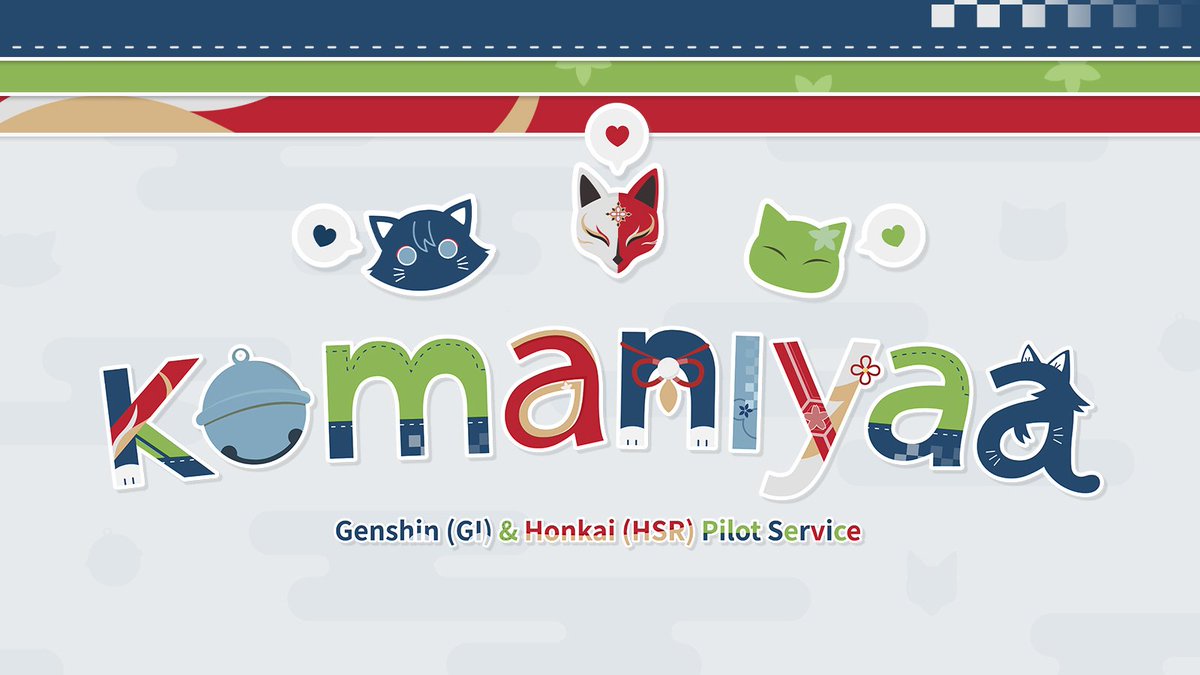 ✦ Komaniyaa at your service ✦
We handle your Genshin &amp; Star Rail grind while you enjoy the shine!✨

♡ Primogems, stellar jade, and all the good drops!

✨ Like &amp; Retweet if you’re ready to level up with us! ✨

💌Don’t hesitate to DM us to get started!
#genshinpilot #hsrpilot