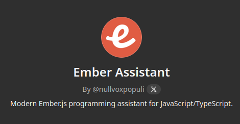 Want to learn more about EmberJS?

don't want to bother a human?

Here is a ChatGPT for *you*

chatgpt.com/g/g-NlX2z2g6H-…