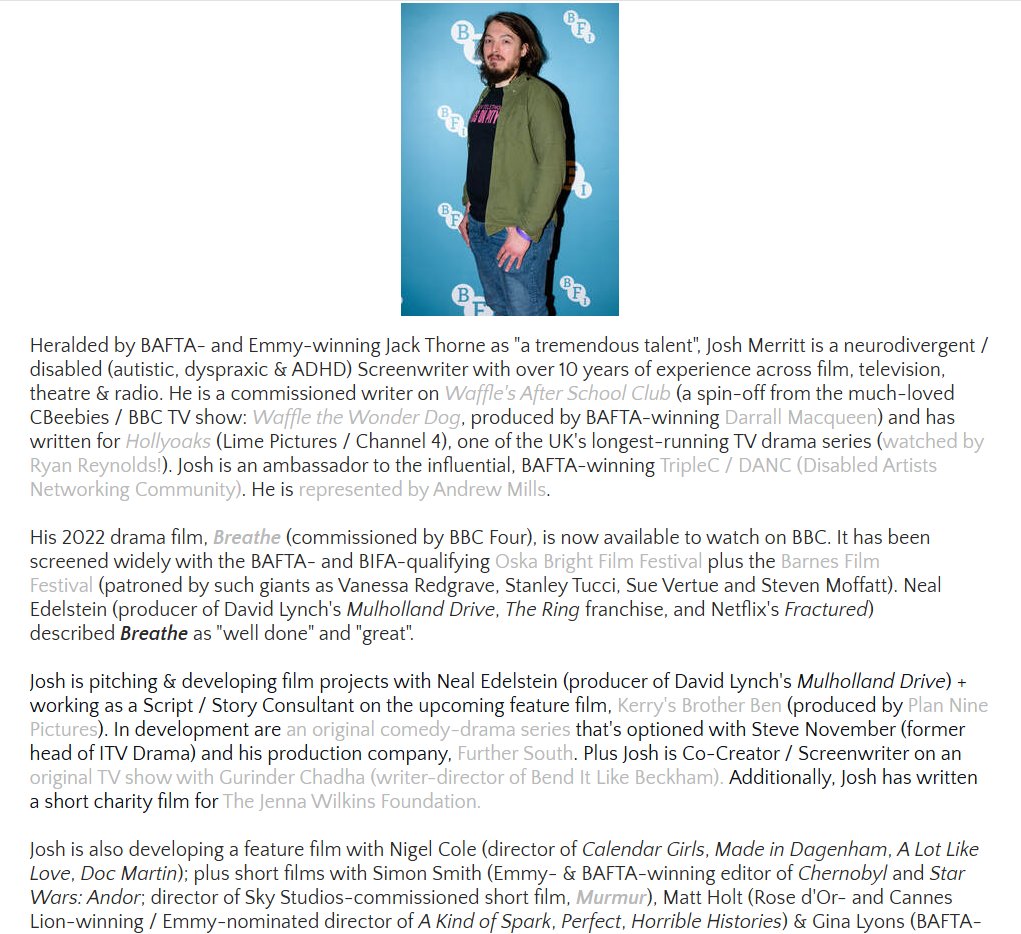 Josh Merritt #autistic #dyspraxic #ADHD #disabled tweet media