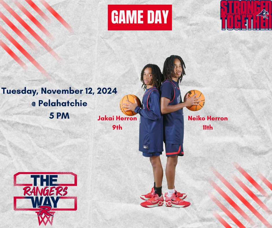 RHSRangersHoops's tweet photo. Game 2 of the 24-25 Season at Pelahatchie. Game starts at 5pm. https://t.co/2q039q8Fj1