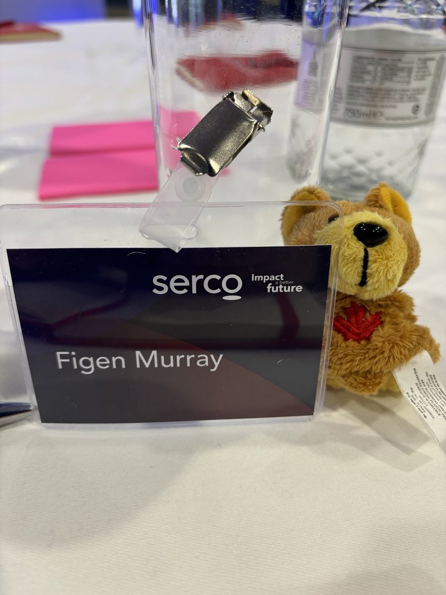 Just at a fabulous event at <a href="/ChelseaFC/">Chelsea FC</a> led by ⁦<a href="/SercoGroup/">Serco Group</a>⁩ talking about all things security and #MartynsLaw &amp; I was given this minute cute little bear. Such great &amp; fruitful discussions being held.