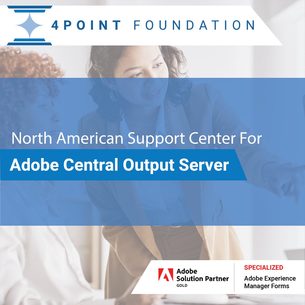 4Point_'s tweet photo. Benefit from 4Point’s comprehensive experience with our Foundation Customer Care for all of your Adobe Experience Manager needs. Learn more at https://t.co/dz3XYzIKmz. 

#4Point #foundationCare #central #adobe https://t.co/yQ6ukNdCN7
