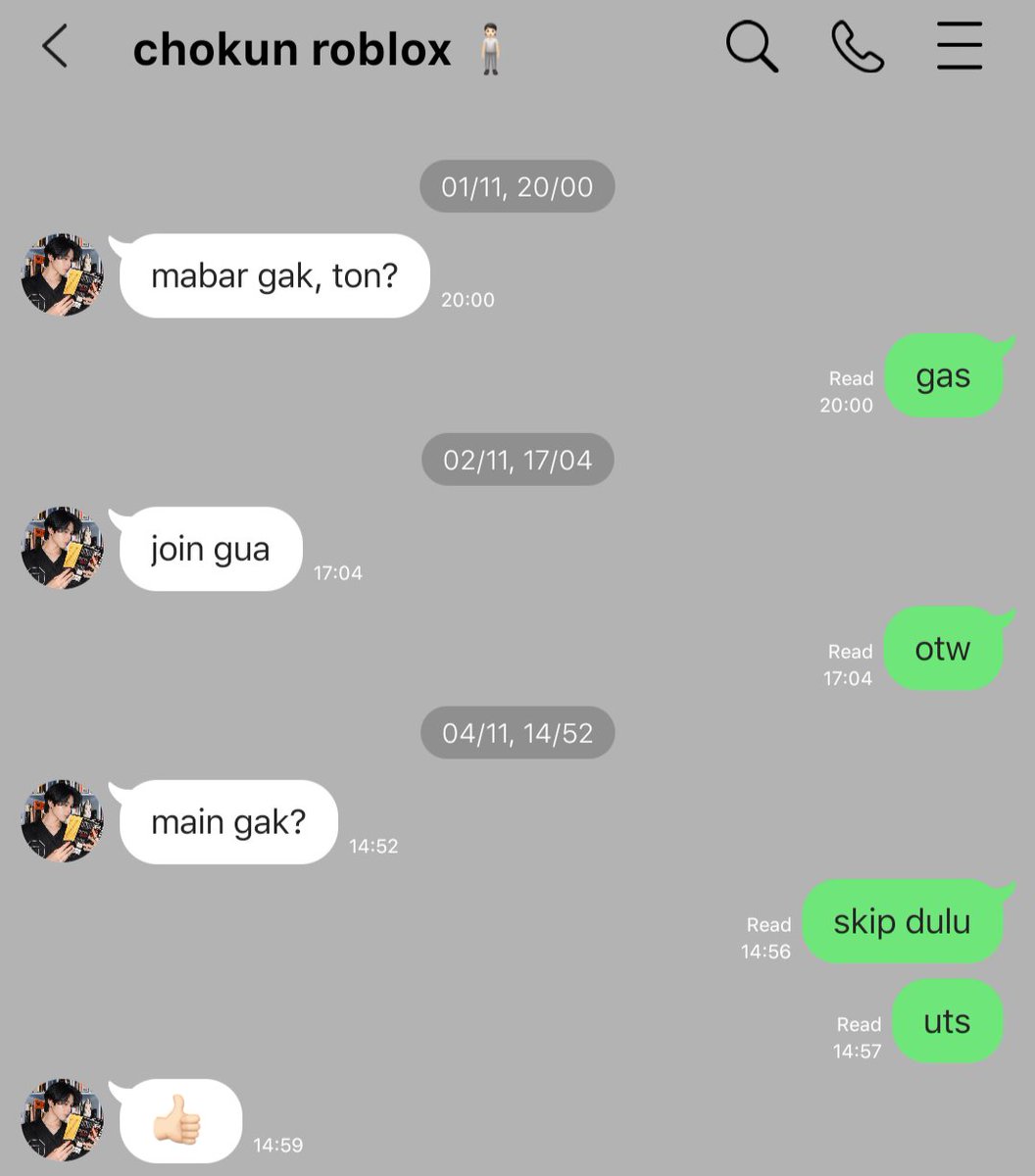 JAOYlNG's tweet photo. ㅤ
#chokunaston few tweets au
sobat mabar roblox
ㅤ https://t.co/pYgAda49D5