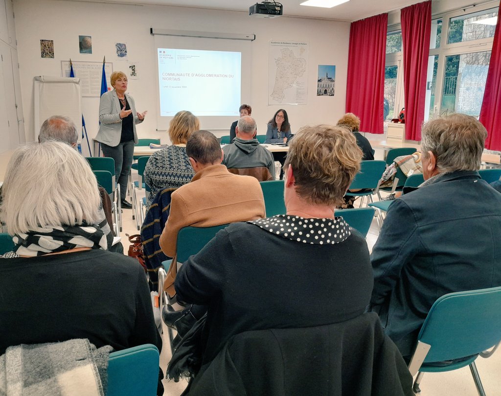DSDEN Deux-Sèvres (@dsden79) on Twitter photo Réunion des maires de la circonscription de Niort, une déclinaison de l'observatoire des dynamiques rurales. Une volonté commune d'un travail concerté et anticipé.
<a href="/v_guggiari/">Guggiari Véronique</a> <a href="/acpoitiers/">Académie de Poitiers</a> Réunion des maires de la circonscription de Niort, une déclinaison de l'observatoire des dynamiques rurales. Une volonté commune d'un travail concerté et anticipé.
<a href="/v_guggiari/">Guggiari Véronique</a> <a href="/acpoitiers/">Académie de Poitiers</a>