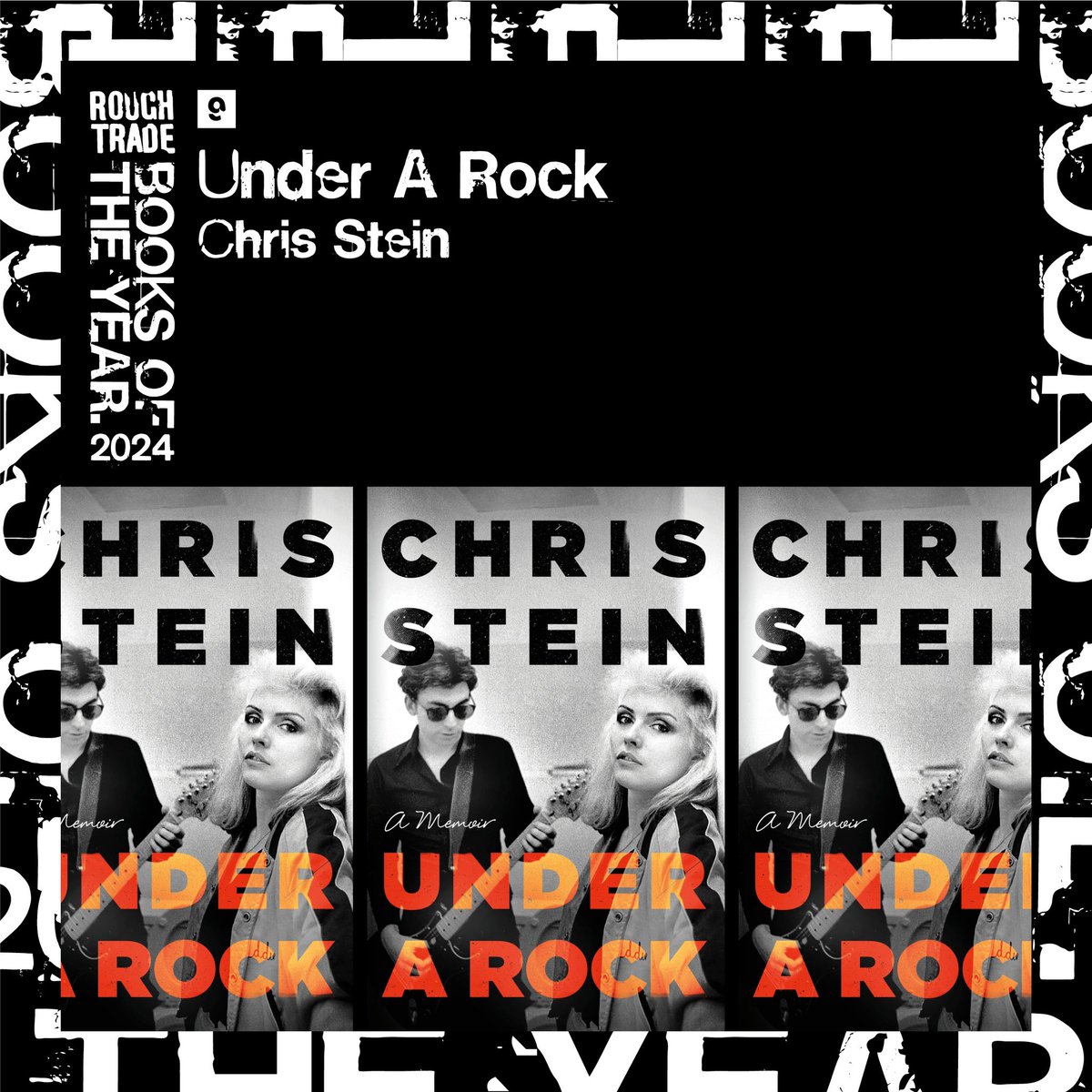 Debbie Harry/BLONDIE (@blondieofficial) on Twitter photo We are very pleased to share the news that <a href="/chrissteinplays/">Cʜʀɪs Sᴛᴇɪɴ</a>’ Under a Rock has been selected by <a href="/RoughTrade/">Rough Trade</a> as a Book of the Year for 2024 Congratulations, Chris! We are very pleased to share the news that <a href="/chrissteinplays/">Cʜʀɪs Sᴛᴇɪɴ</a>’ Under a Rock has been selected by <a href="/RoughTrade/">Rough Trade</a> as a Book of the Year for 2024 Congratulations, Chris!