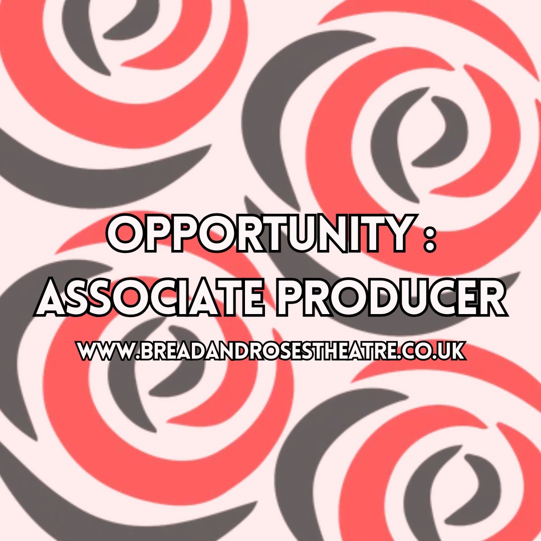 We’re looking for an exciting individual to join our team! 

Find out more: breadandrosestheatre.co.uk/joining-the-te…

Deadline 24 Nov 🍞🌹