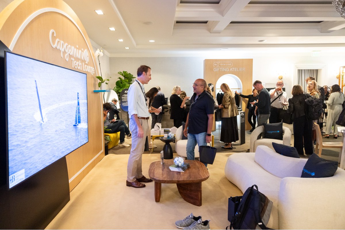 cdeckstack's tweet image. At  The Wall Street Journal Tech Live, Capgemini shared valuable insights into how Generative AI is transforming organizational structures. #WSJTech #BusinessTransformation #GenAI
